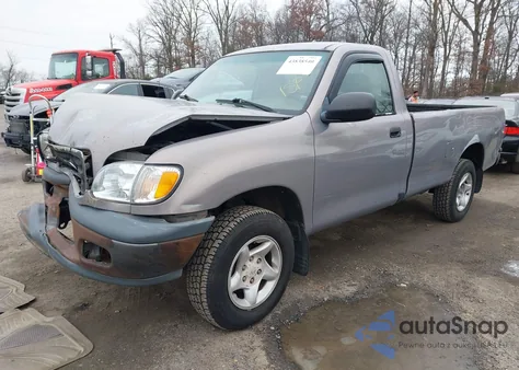2001 Toyota Tundra z USA, uszkodzony, nr VIN 5TBJN32141S166283